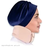 گردن بند طبی نرم قابل تنظیم (Adjustable soft cervical collar) از زاویه نیمرخ