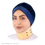 گردن بند طبی سخت صادراتی (Rigid Cervical Collar) از نمای روبرو