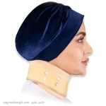 گردن بند طبی سخت صادراتی (Rigid Cervical Collar) از نمای نیمرخ