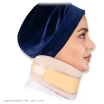 گردن بند طبی نیمه سخت (Semi-Rigid Cervical Collar) از زاویه نیمرخ