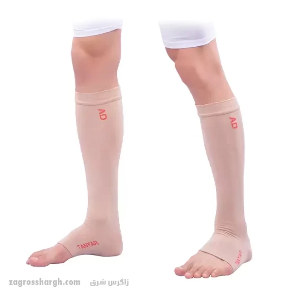 جوراب واریس سوییسی (Varicose Stocking) مدل زیر زانو